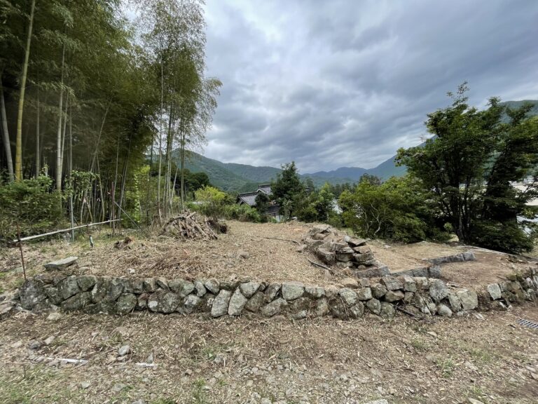 兵庫県宍粟市　伐採